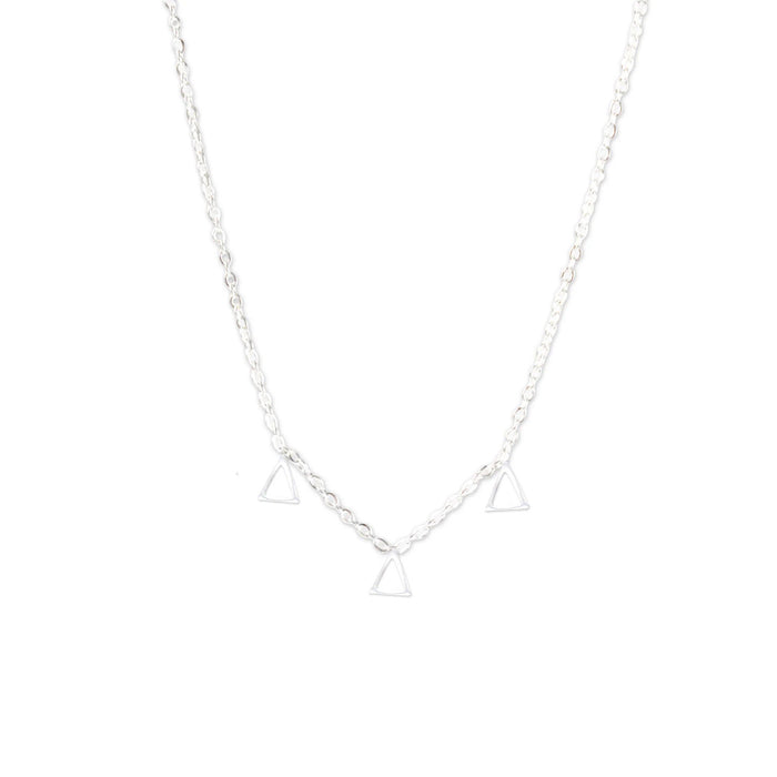 Delta Delta Delta Silver Letter Necklaces Delta Delta Delta Silver Letter Necklaces