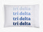 Delta Delta Delta Ombre Retro Pillowcases Delta Delta Delta Ombre Retro Pillowcases