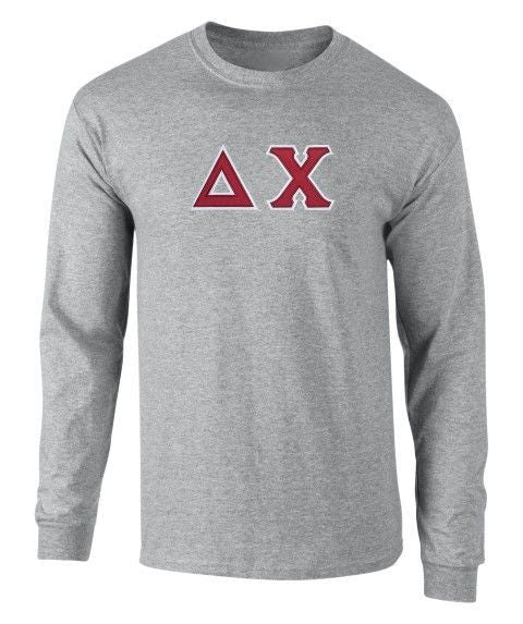 Delta Chi 2 Day Ship Twill Long Sleeve Tee Delta Chi - 2 Day Ship Twill Long Sleeve Tee