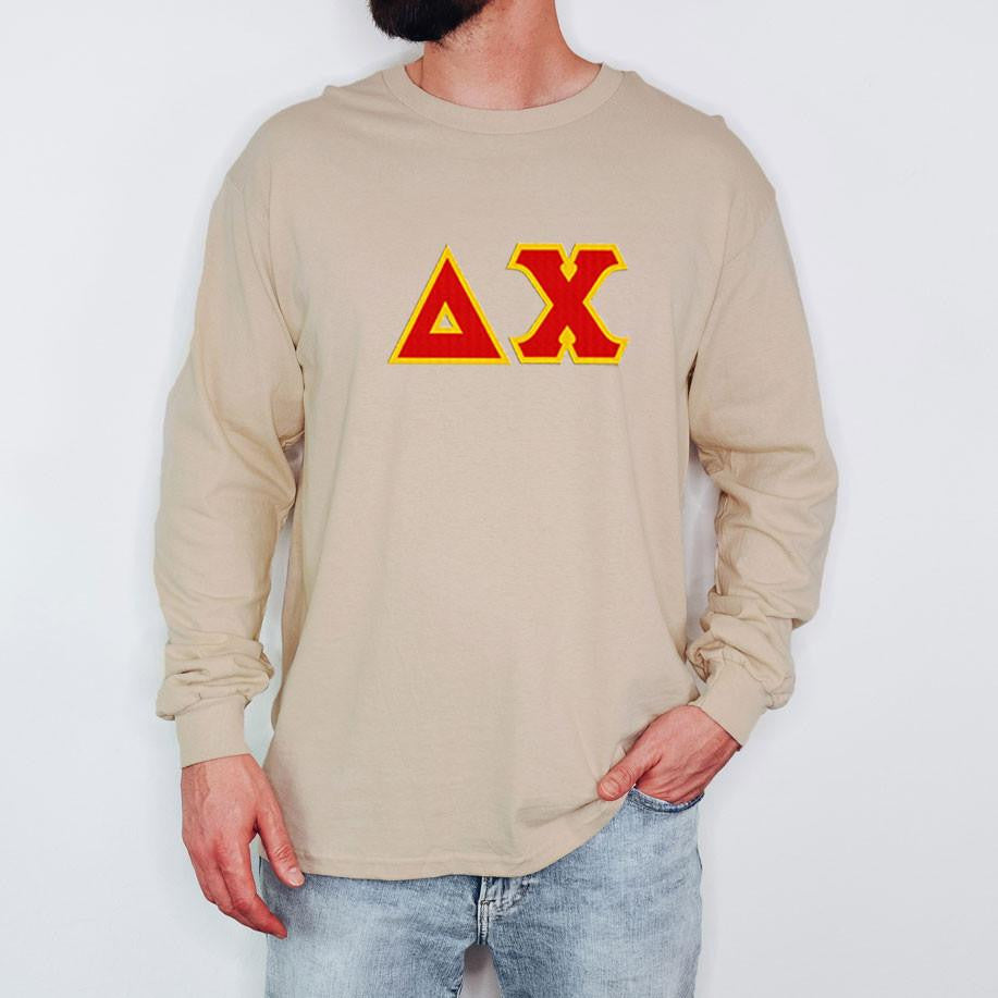 Delta Chi 2 Day Ship Twill Long Sleeve Tees Delta Chi - 2 Day Ship Twill Long Sleeve Tees