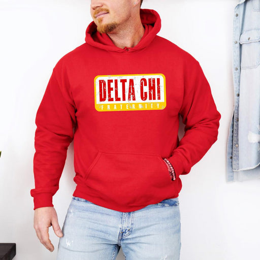 Delta Chi Delta Chi Billboard Hooded Sweatshirt