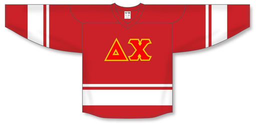 DISCOUNT-Delta Chi Breakaway Lettered Hockey Jersey