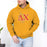Printify Delta Chi Crest World Famous Hooded Sweatshirt Delta Chi Crest World Famous Hooded Sweatshirt