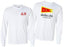 Greekgear Delta Chi Flag Long Sleeve T Shirt Delta Chi Flag Long Sleeve T-Shirt