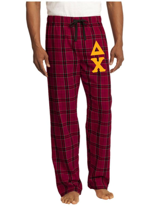 Delta Chi Flannel Plaid Pant Pj's Delta Chi Flannel Plaid Pant - PJ's