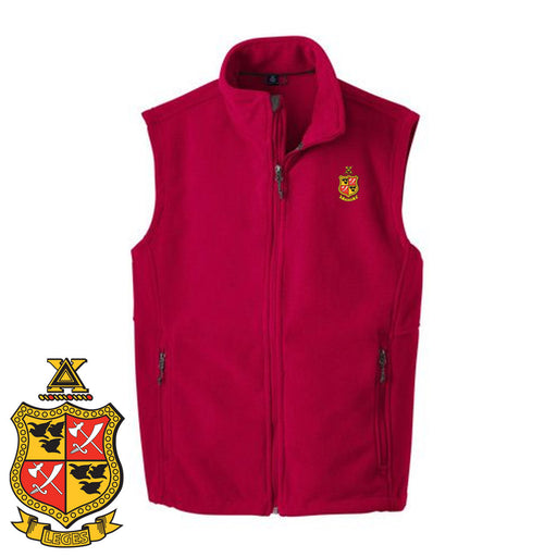Delta Chi Delta Chi Fleece Crest - Shield Vest