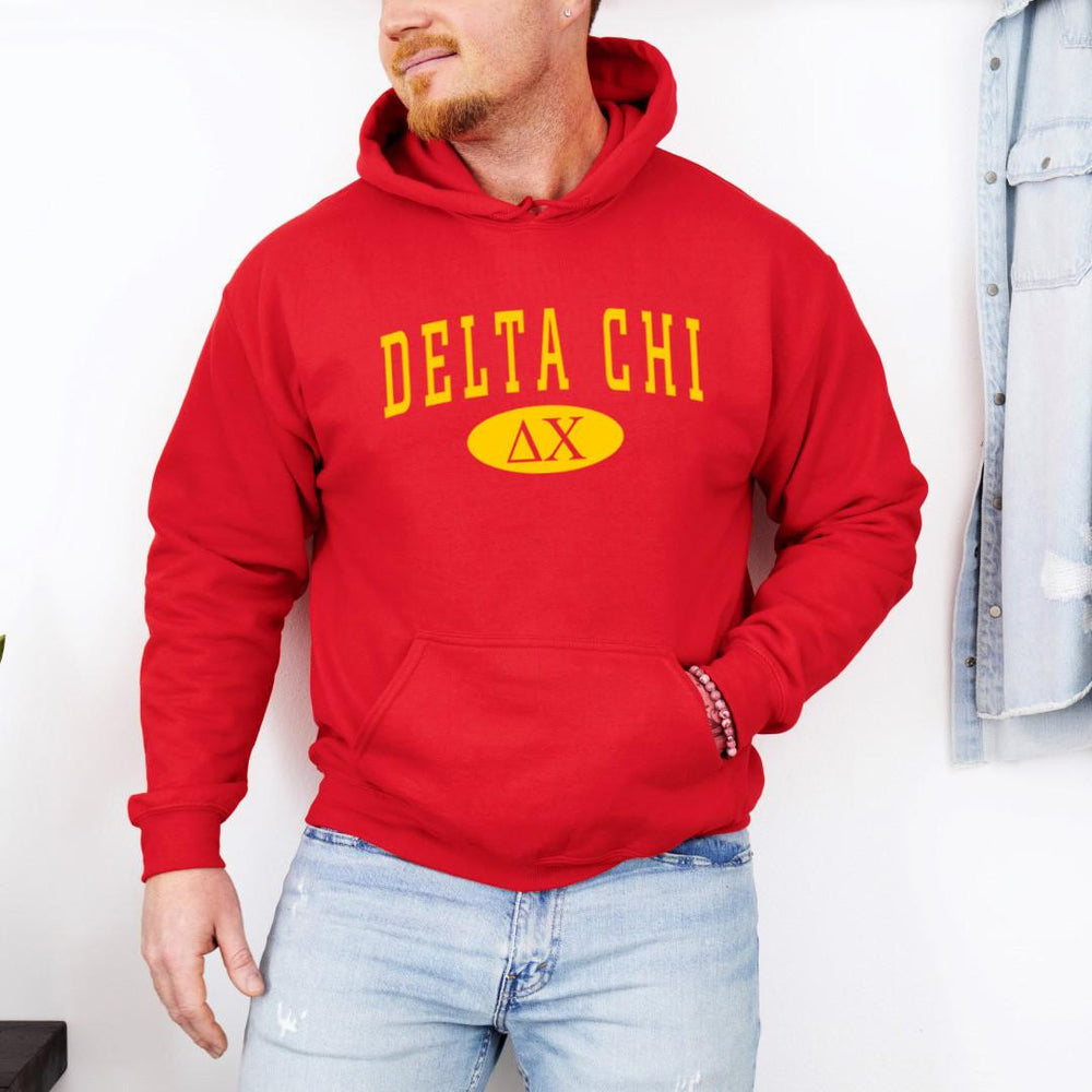 Delta Chi Group Hooded Sweatshirts Delta Chi Group Hooded Sweatshirts