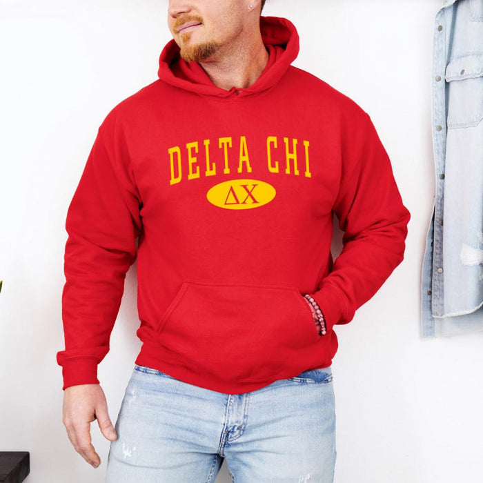 Delta Chi Group Hooded Sweatshirts Delta Chi Group Hooded Sweatshirts