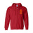 Delta Chi Heavy Full Zip Hoodie 3" Letters Delta Chi Heavy Full Zip Hoodie - 3