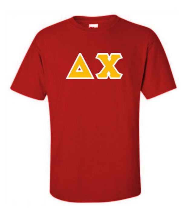 Delta Chi Lettered T Shirt Delta Chi Lettered T-Shirt
