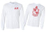 Printify Delta Chi World Famous Crest Long Sleeve T Shirt Delta Chi World Famous Crest Long Sleeve T-Shirt
