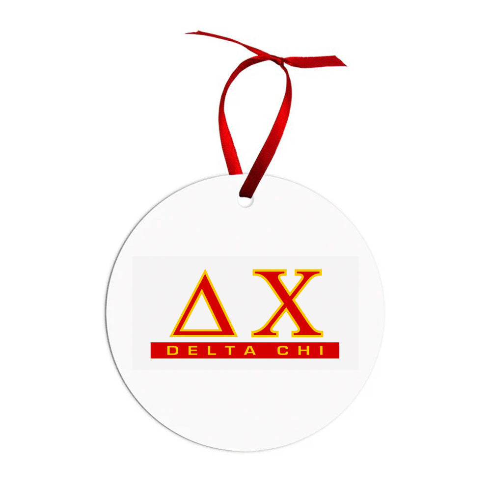 Delta Chi Classic Circle Ornaments Delta Chi Classic Circle Ornaments