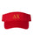 Delta Chi Greek Letter Visor Delta Chi Greek Letter Visor
