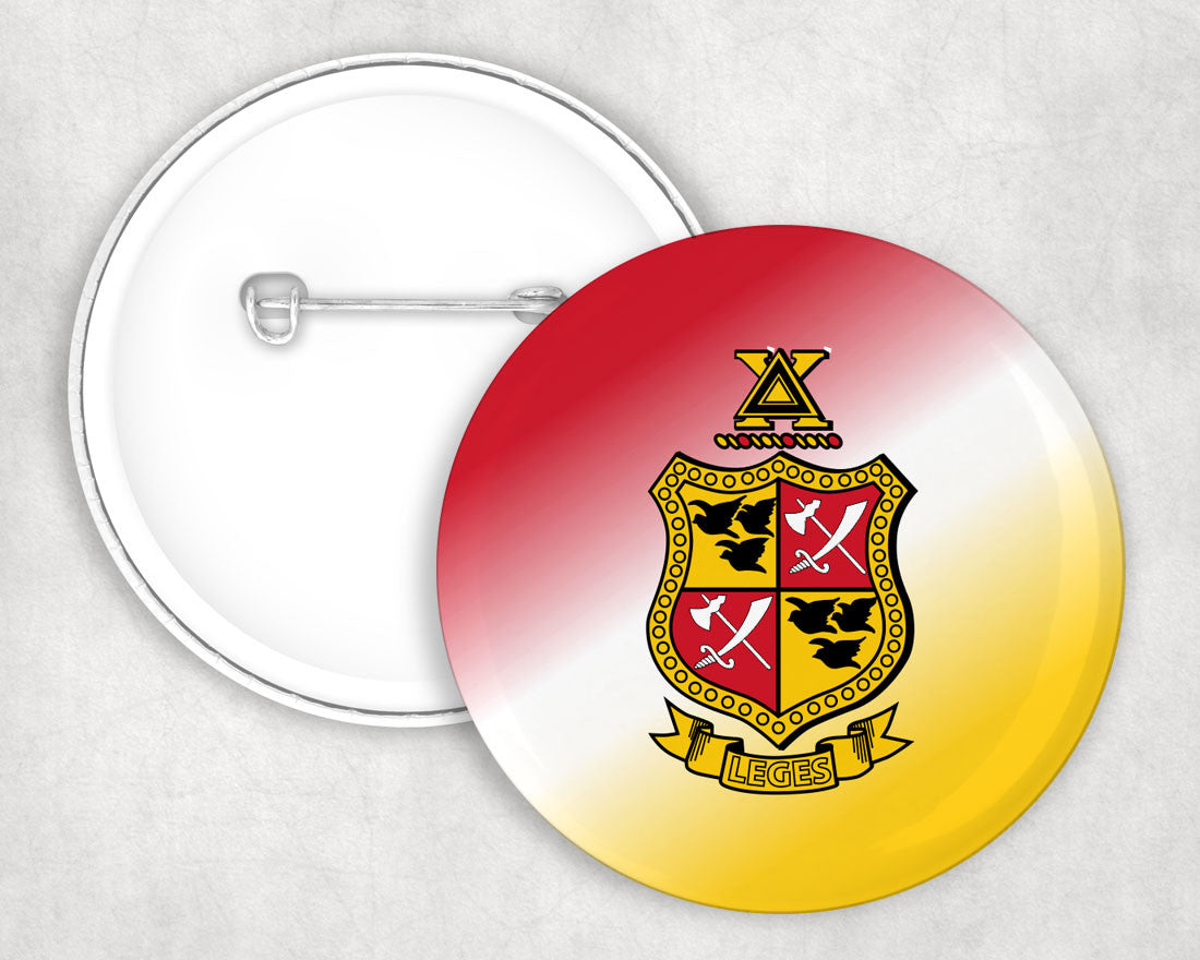 Delta Chi Gradiant Button Delta Chi Gradiant Button