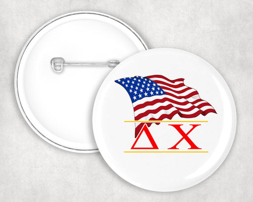 Delta Chi Delta Chi Patriot Button