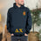 Delta Chi Elite Hoodie W Letters On Pouch Delta Chi Elite Hoodie W Letters On Pouch