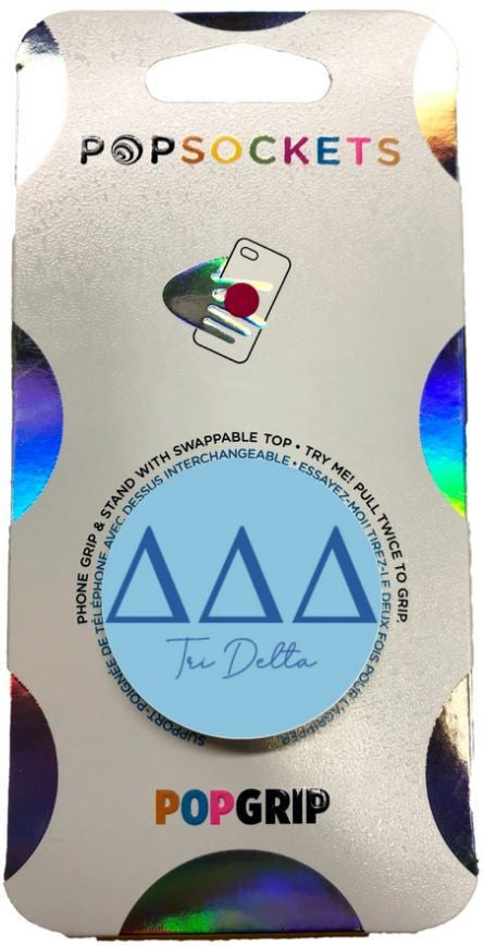 Delta Delta Delta 2 Color Popsocket Delta Delta Delta 2-Color PopSocket