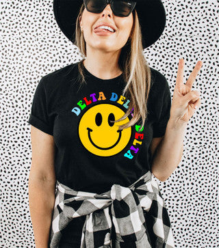 Delta Delta Delta Have A Nice Day Tees Delta Delta Delta Have A Nice Day Tees