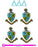 Delta Delta Delta Crest Sticker Sheet Delta Delta Delta Crest Sticker Sheet