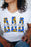 Delta Delta Delta Floral Big Lettered T Shirts Delta Delta Delta Floral Big Lettered T-Shirts