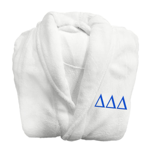 Delta Delta Delta Greek Letter Bathrobe
