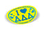 Delta Delta Delta I Love Sorority Sticker Oval Delta Delta Delta I Love Sorority Sticker - Oval