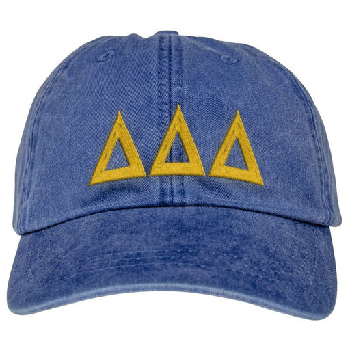 Delta Delta Delta Lettered Premium Pastel Hat