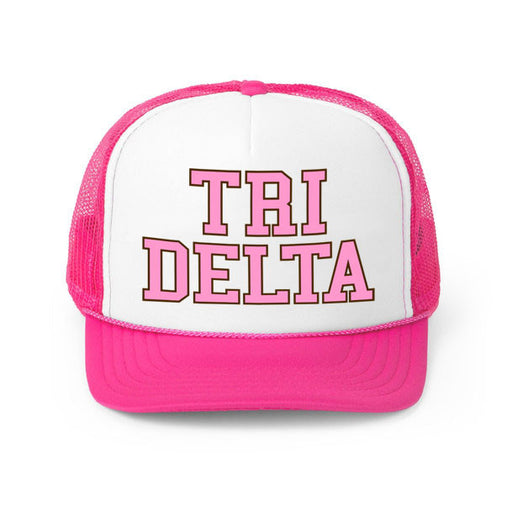 Delta Delta Delta Delta Delta Delta Nickname Trucker Caps