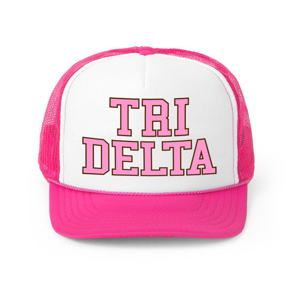 Delta Delta Delta Nickname Trucker Caps Delta Delta Delta Nickname Trucker Caps