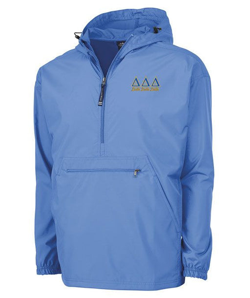Delta Delta Delta Delta Delta Delta Pack-N-Go Pullover