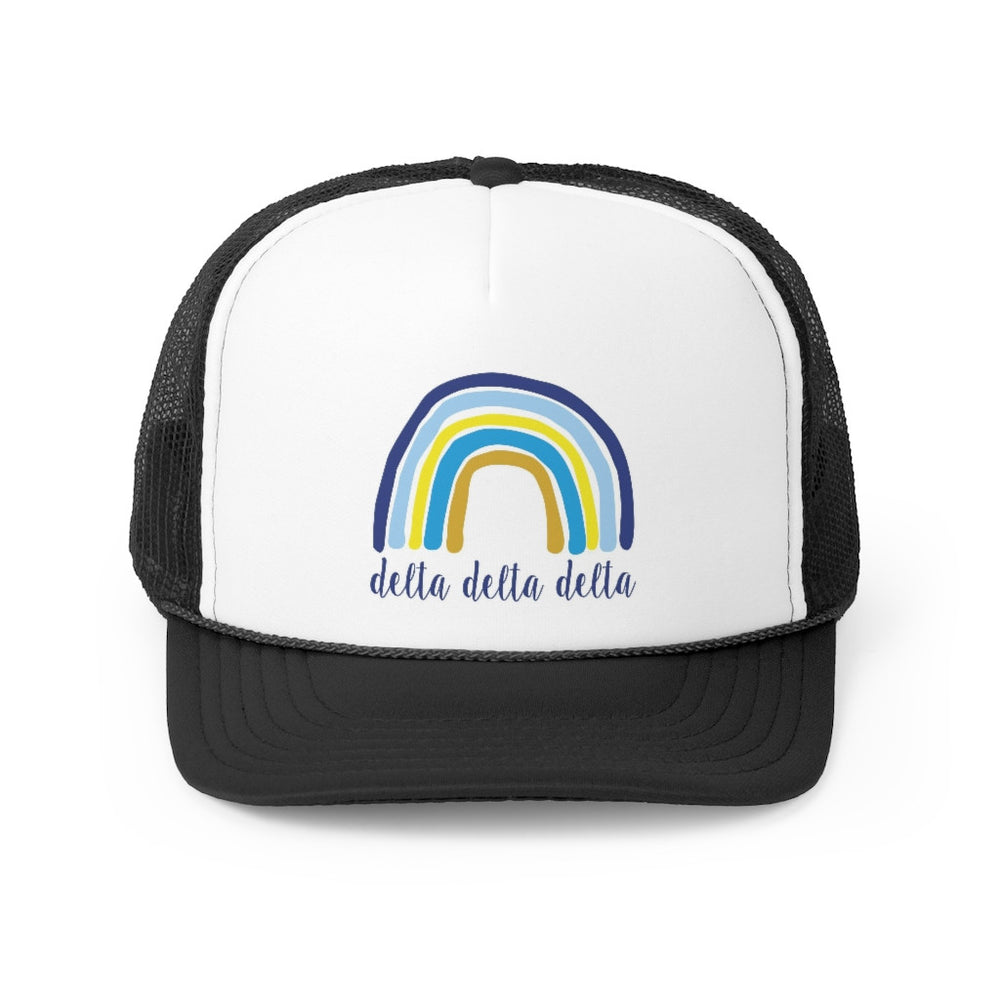 Delta Delta Delta Rainbow Trucker Caps Delta Delta Delta Rainbow Trucker Caps
