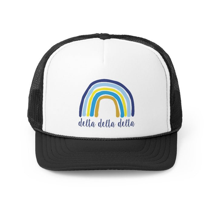 Delta Delta Delta Rainbow Trucker Caps Delta Delta Delta Rainbow Trucker Caps