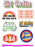 Delta Delta Delta Retro Sticker Sheet Delta Delta Delta Retro Sticker Sheet