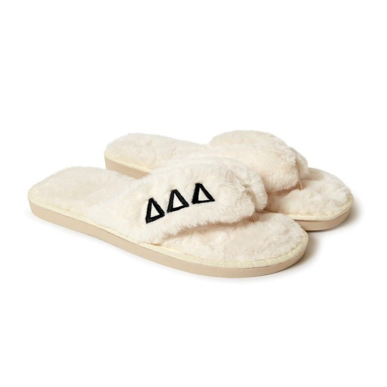 Delta Delta Delta Sorority Slippers Delta Delta Delta Sorority Slippers