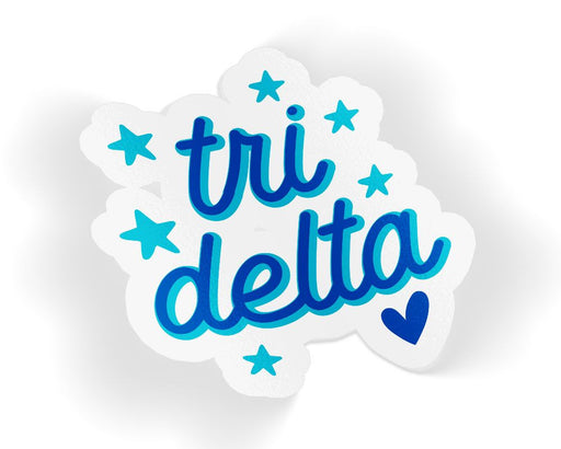 Delta Delta Delta Star Sticker
