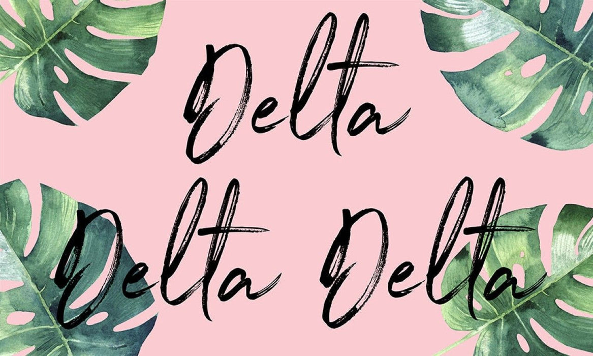 Delta Delta Delta Tropical Flag Delta Delta Delta Tropical Flag