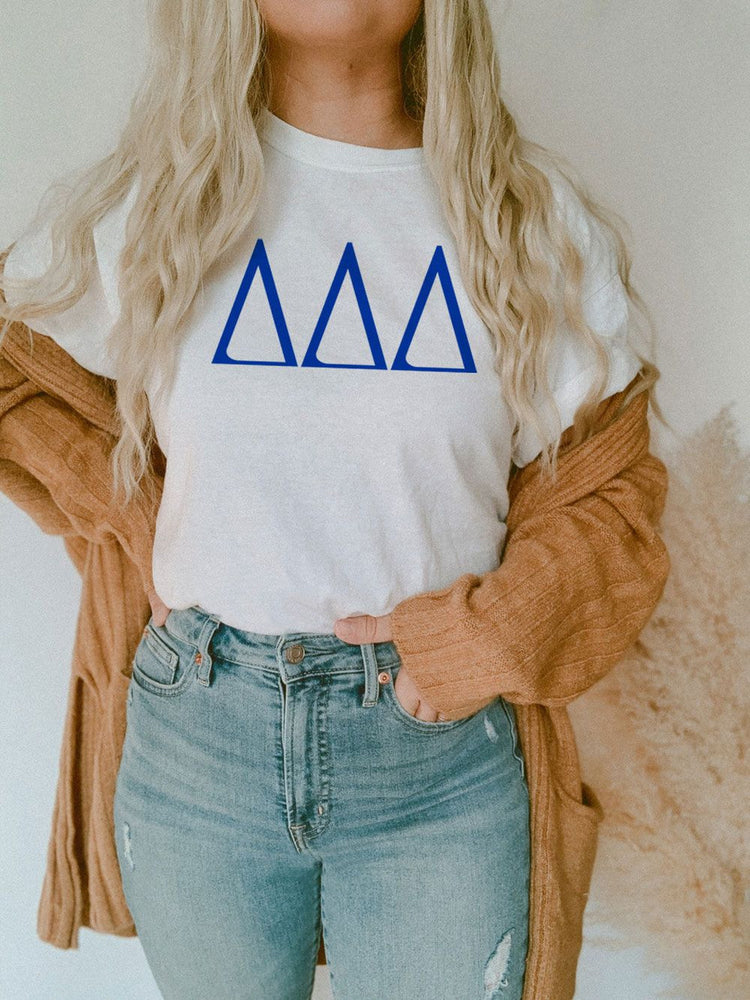 Delta Delta Delta University Greek T Shirts Delta Delta Delta University Greek T-Shirts