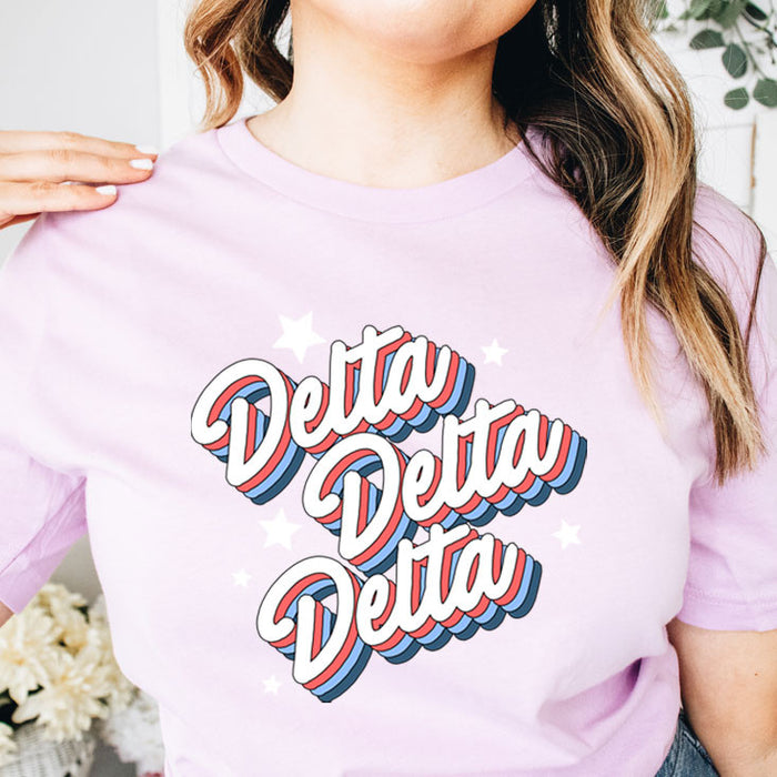 Delta Delta Delta Flashback Tees Delta Delta Delta Flashback Tees