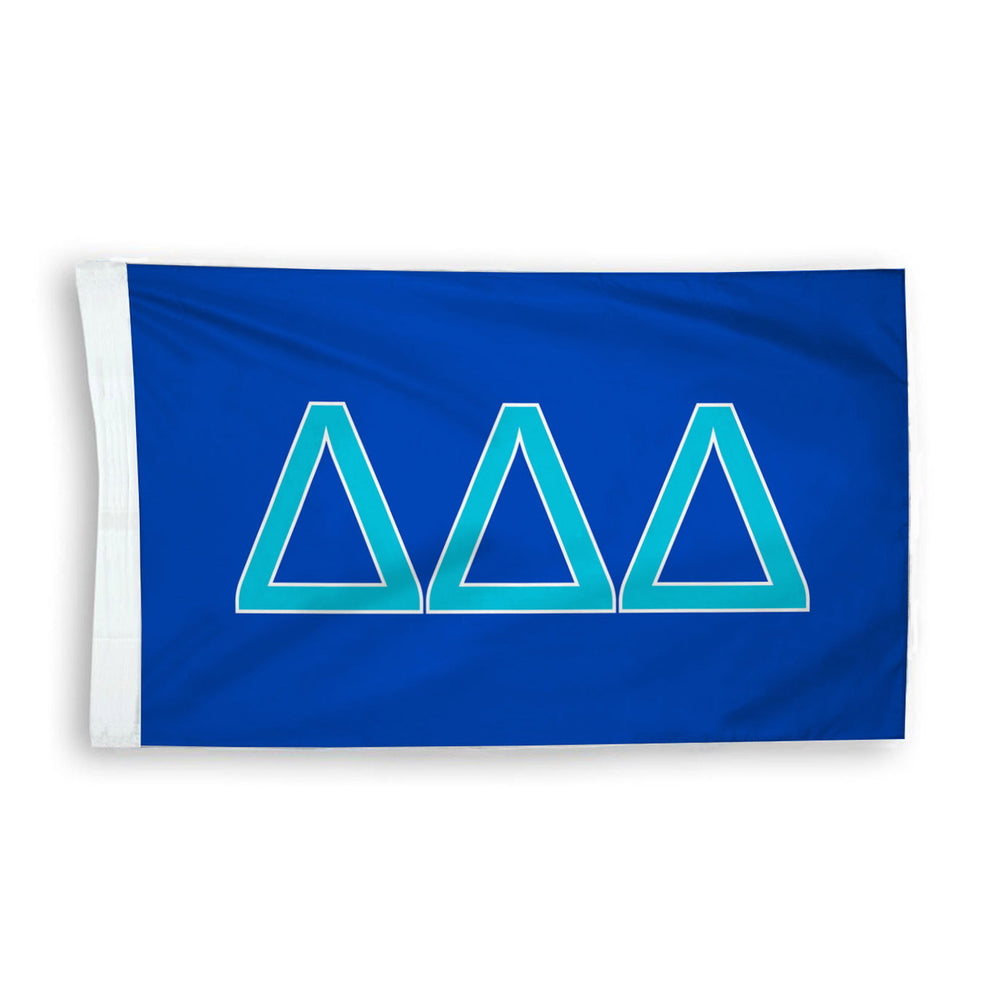 Delta Delta Delta New 2 Color Flags Delta Delta Delta New 2 Color Flags