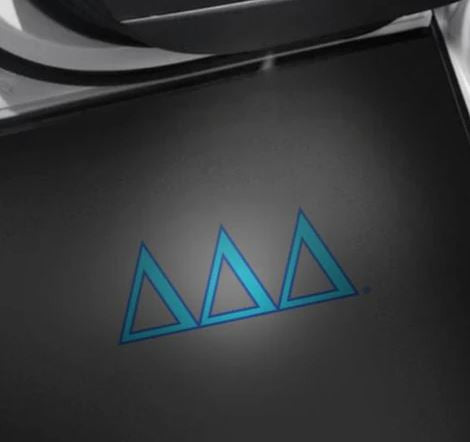 Delta Delta Delta Car Door Led Projector Lights 2 Pk Delta Delta Delta Car Door LED Projector Lights-2 pk