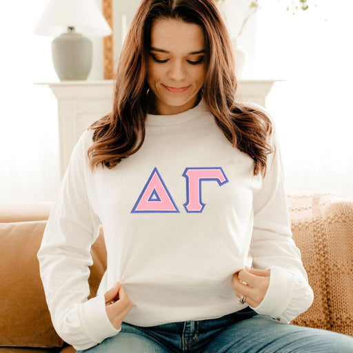 Delta Gamma Delta Gamma - 2 Day Ship Twill Long Sleeve Tee