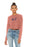 Delta Gamma Bella + Canvas Women's Cropped Crew Fleece Delta Gamma Bella + Canvas - Women's Cropped Crew Fleece