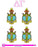 Delta Gamma Crest Sticker Sheet Delta Gamma Crest Sticker Sheet