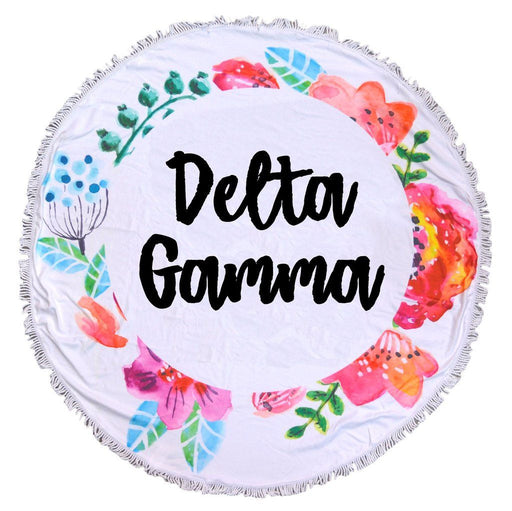 Delta Gamma Delta Gamma Fringe Towel Blanket