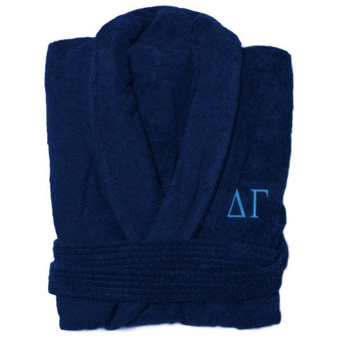 Delta Gamma Delta Gamma Greek Letter Bathrobe