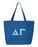 Delta Gamma Greek Letter Zipper Tote Delta Gamma Greek Letter Zipper Tote