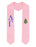 Delta Gamma Greek Lettered Graduation Sash Stole With Crest Delta Gamma Greek Lettered Graduation Sash Stole With Crest