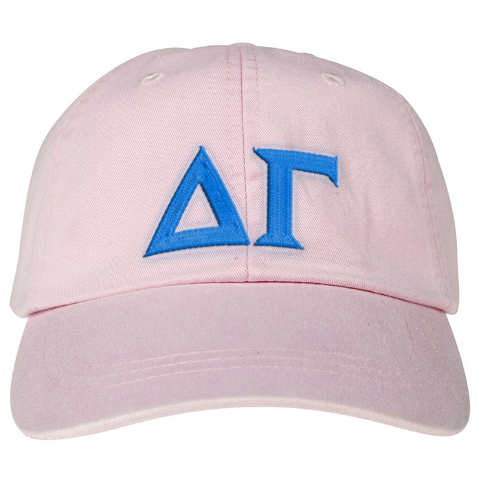 Delta Gamma Lettered Premium Pastel Hat Delta Gamma Lettered Premium Pastel Hat
