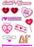 Delta Gamma Love Theme Stickers Delta Gamma Love Theme Stickers