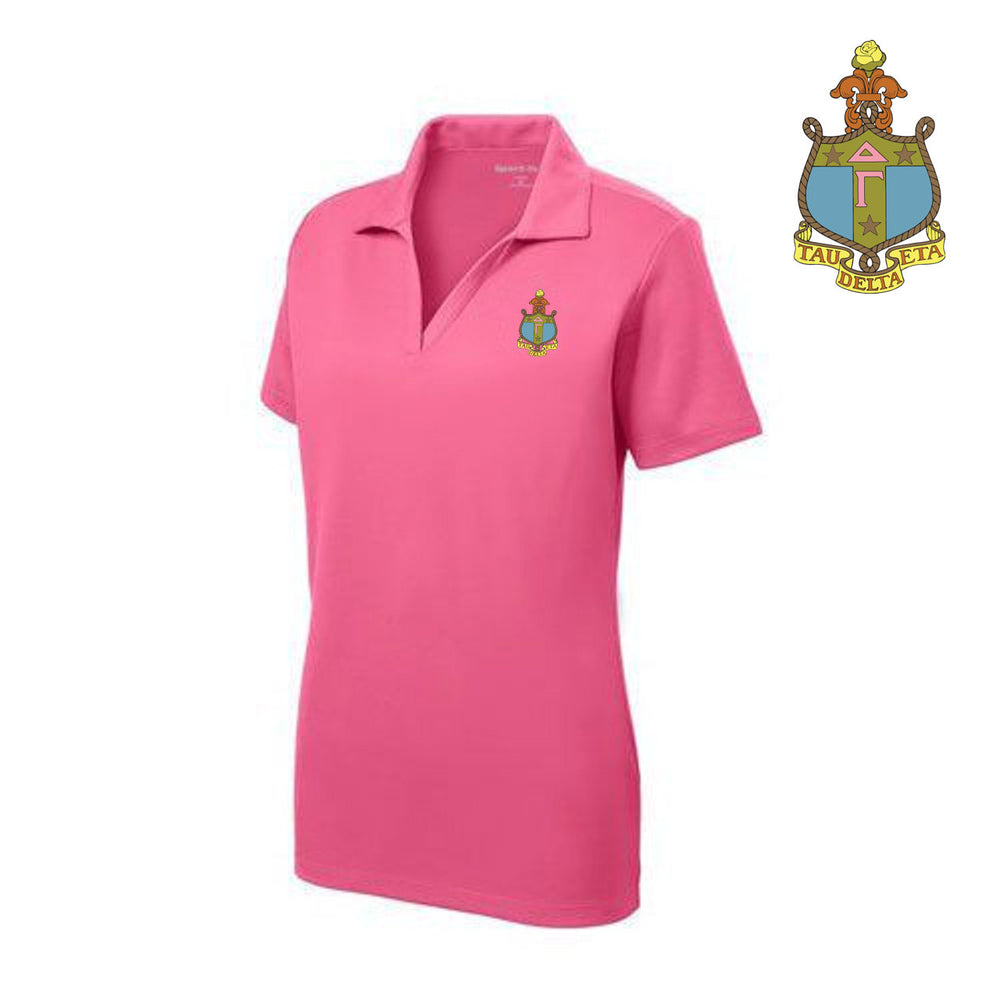 Discount Delta Gamma Emblem Polo DISCOUNT-Delta Gamma Emblem Polo